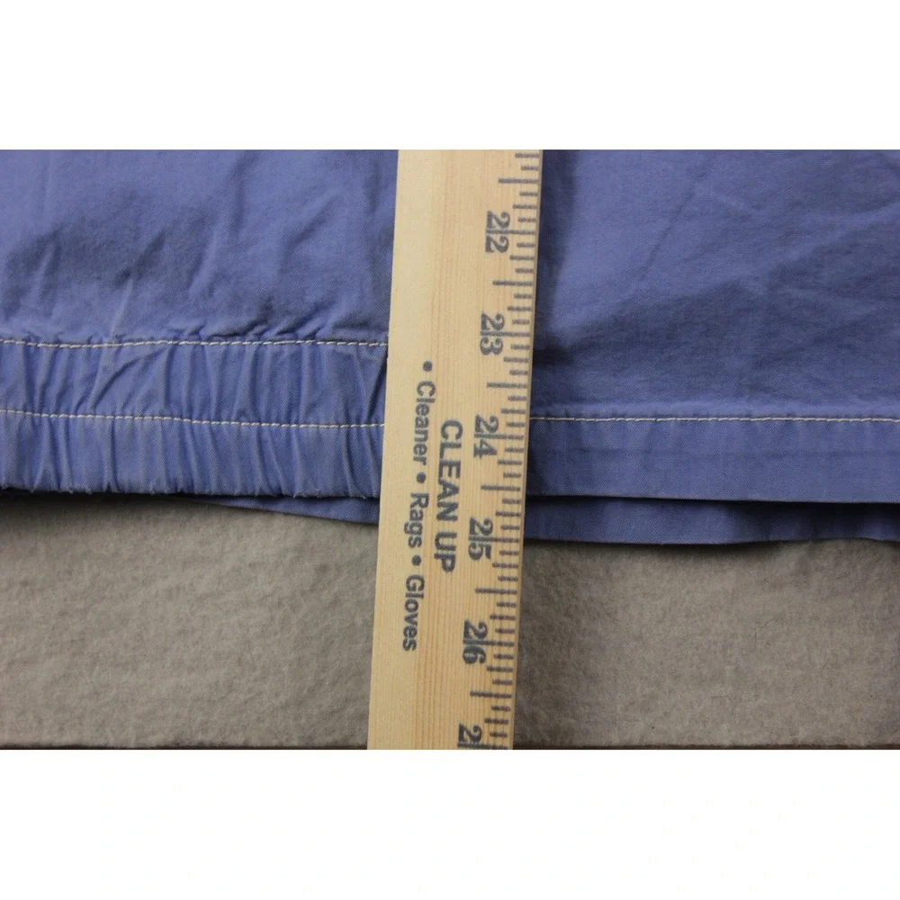 Polo Ralph Lauren Hooded Jacket Blue Big Pony 3 Patch Y2K Vintage XL Distressed